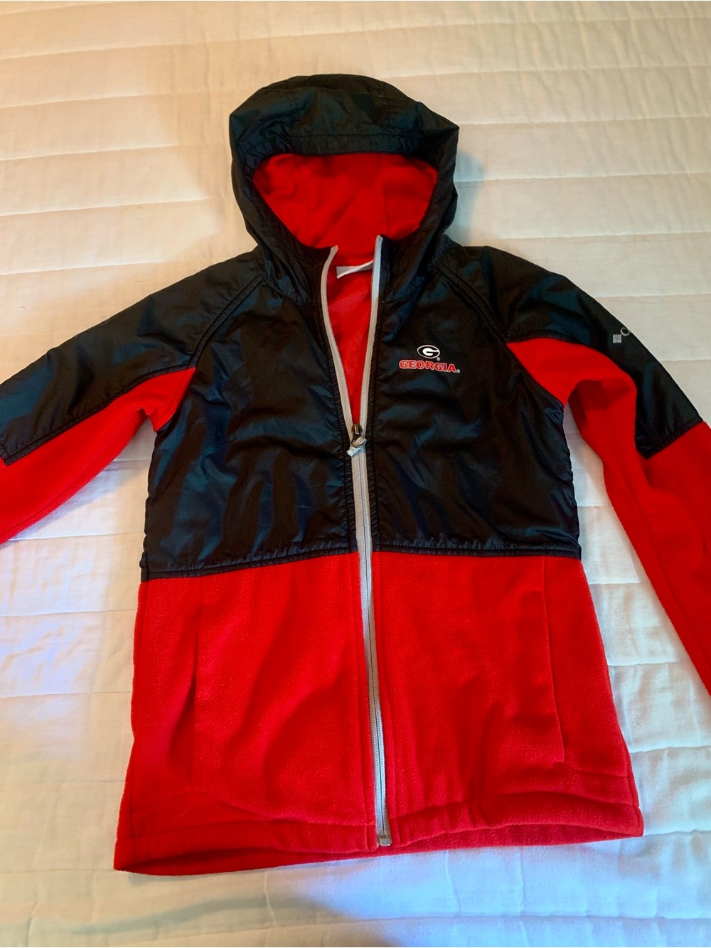 Columbia boys size M UGA Hoodie
